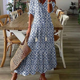 LUNA | EASY BOHO MIDI DRESS
