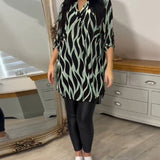 Felicity | Printed Loose-Fit Top