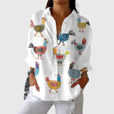Light & Colourful Printed Blouse