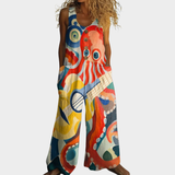 Nike | Flowy printed jumpsuit