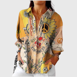 Colourful Lightweight Printed Blouse