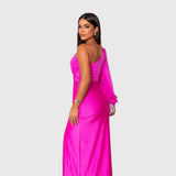 Melyssa | Elegant Flowing Maxi Evening Dress