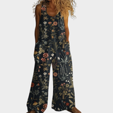 Cornelia | Flowy printed jumpsuit