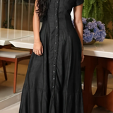 Daisy - Long Denim Dress