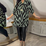 Felicity | Printed Loose-Fit Top