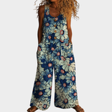 Ruthild | Flowy printed jumpsuit