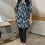 Felicity | Printed Loose-Fit Top