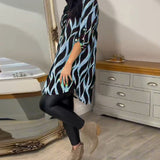 Felicity | Printed Loose-Fit Top