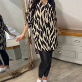 Felicity | Printed Loose-Fit Top