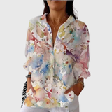 Light & Colourful Printed Blouse