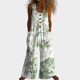 Irmtraud | Flowy printed jumpsuit