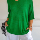 Isabelle | Casual V-Neck Top