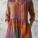 Annemarie | Long blouse with V-neck