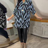 Felicity | Printed Loose-Fit Top