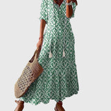 Amalia | Vintage Boho Summer Maxi Dress