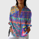 Colourful Lightweight Printed Blouse