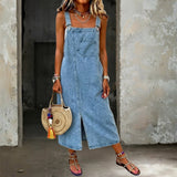 Rebecca - Casual Denim Jumper Dress