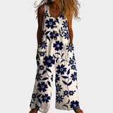 Helga | Flowy printed jumpsuit