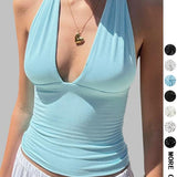 Taylor | Casual Halter Neck Sleeveless Top