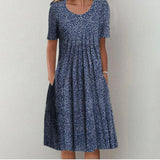 Hailey | Elegant Casual Floral Dress with Pockets