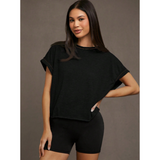 Francesca | Everyday Cut Out Hemline Womenswear Top