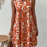 TASHA | FLOWING FLARED MIDI DRESS