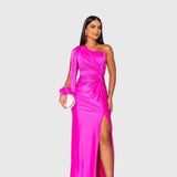 Melyssa | Elegant Flowing Maxi Evening Dress