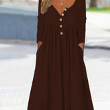 ZARA | BUTTON-FRONT MIDI DRESS