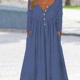 ZARA | BUTTON-FRONT MIDI DRESS