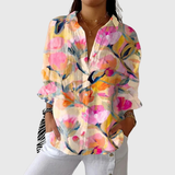 Colourful Lightweight Printed Blouse