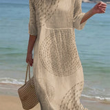 Hannah | Casual embroidered women's dress