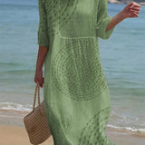 Catherine | Casual embroidered women's dress