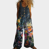 Wilhelmine | Flowy printed jumpsuit
