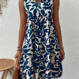 TASHA | FLOWING FLARED MIDI DRESS
