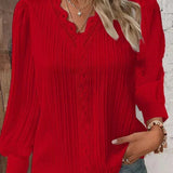 Quinn | Classic Pleated Top