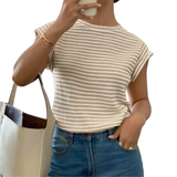 Victoria | Breezy Cutout Sleeveless Tee