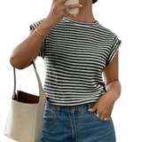 Victoria | Breezy Cutout Sleeveless Tee
