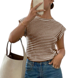 Victoria | Breezy Cutout Sleeveless Tee