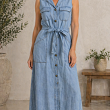 Rachel - Denim Dress