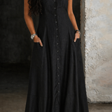 Daisy - Long Denim Dress