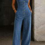 Natalie - Denim Jumpsuit