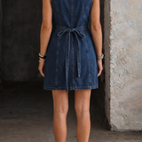 Elsie - Casual Denim Overall Dress