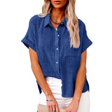 Claire | Comfy Casual Button-Up Blouse