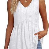 Megan | Effortless Flowy Sleeveless Tank Top