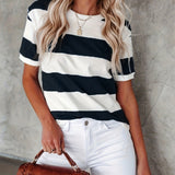 Lauren | Easygoing Classic Stripe Tee