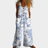 Hedi | Flowy printed jumpsuit