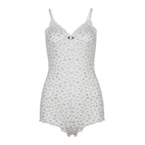Monique | Dreamy Floral Sleeveless Bodysuit