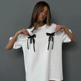 Alana | Cute & Comfy Bow Tee