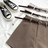 Verity | Sleek High-Waist Shorts