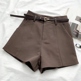 Verity | Sleek High-Waist Shorts